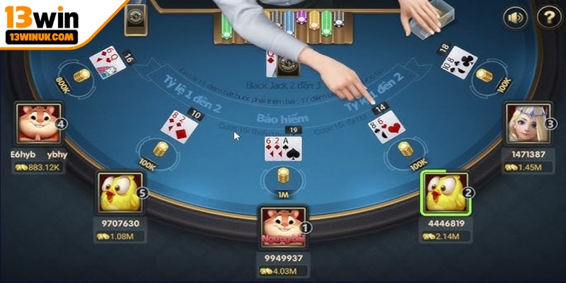 Xì dách là trò chơi đỏ đen thu hút đông đảo anh em tham gia